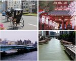 江戸情緒満喫。人力車・屋形船遊覧
