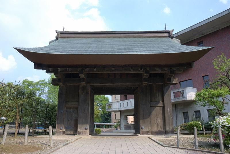 水戸城(薬医門)
