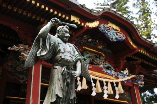 天狗像
