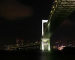 夜のレインボーブリッジ