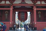 裏側の風雷神門。